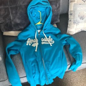 Aeropostale Zippered Sweatshirt and Matching pants